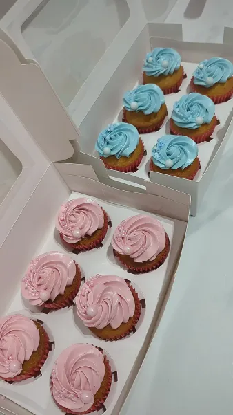 Création de délicieux cupcakes pour une Baby Shower à Vert St Denis (77)