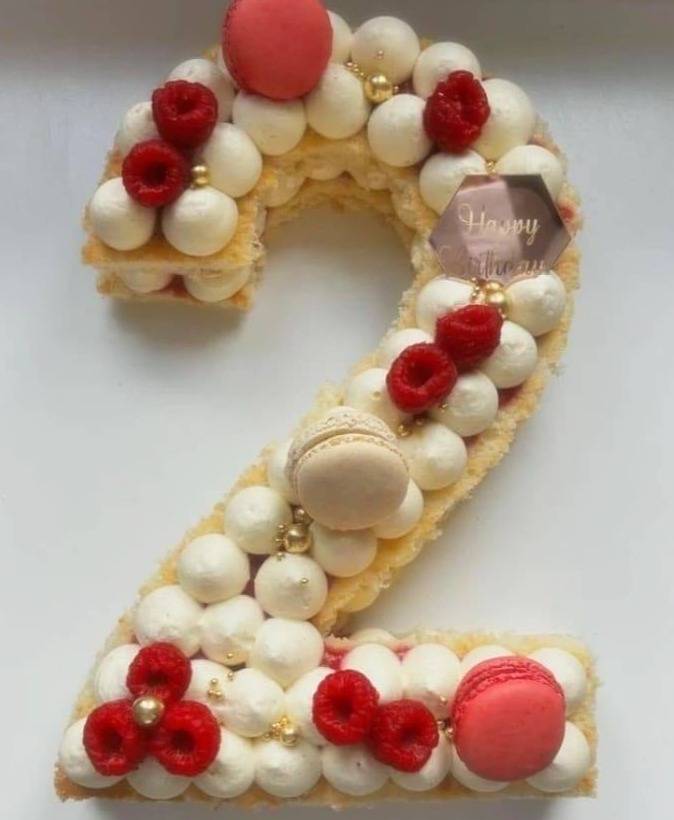 Création d'un Number Cake à la framboise à Fontenailles (77)